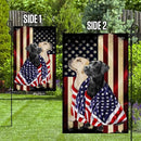 FLAGWIX Black And Yellow Labrador Retriever Flag - Outdoor Labrador Decorations, Garden Flag (11.5" x 17.5"), Heavy-duty Canvas Labrador Flag Double Sided Garden Décor by GreenHaven Gardens