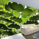 FENDROM Nature Lotus Leaf Tapestry Plant Tapestry Green Natural Scenery Wall Hanging 3D Wall Art For Bedroom Living room Dorm by CozyNest Decor