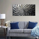 LASMOND Abstract Black and White Wall Art for Living Room Modern Canvas Print Painting Lines Flower Floral Large Artwork Bedroom Home Office Wall Décor (40x20 Inches) by CozyNest Decor