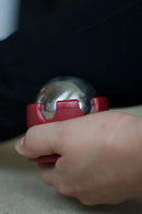 Massage Roller Ball - Stainless Steel Gel Balls for Heat + Ice Therapy - Back, Shoulder, Calf, Foot Massager with Heat or Cold - Myofascial Release - Deep Tissue Trigger Points - Hot Cold Roller.. by CozyNest Decor