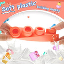 Top STEM Soft Building Block Sets for Kids Aged 18 months to 6 years old.Mega Building Blocks for preschool.Large Construction Block Toys for Toddler to Improve Imagination、Creativity、Hands-on Ability by TinyTreasures Baby Boutique