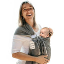 Hip Baby Wrap Ring Sling Baby Carrier for Infants and Toddlers - Beautiful, 100% Soft Cotton Baby Wraps Carrier For Babies 8-35 lbs - Perfect Baby Shower Gifts Moms And Dads - Nursing Cover (Midnight) by TinyTreasures Baby Boutique