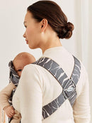 BabyBjörn Baby Carrier Mini, Anthracite/Landscape Print, Cotton | Newborn Carrier (7-25 lbs), Ergonomic, Easy-to-Use by TinyTreasures Baby Boutique