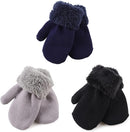 PESAAT Baby Girl Mittens Fleece Toddler Boy Mittens Warm Kids Winter Gloves Unisex Cold Weather Baby Gloves by TinyTreasures Baby Boutique