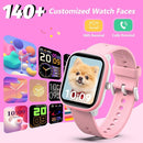 Kids Wach for Girls Boys 6-15 Year Old - Smart Watch for Kids 1.8" Fitness Tracker,No Phone Needed,Pedometer Sleep Monitor Heart Rate Waterproof,Puzzle Game for Girls Boys Teens Birthday Gift (Pink) by TinyTreasures Baby Boutique