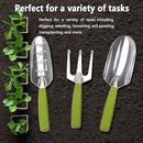 Garden Tools Set with 3 Pcs Aluminum Gardening Tools, 1 Pc Pruning Shear, 1 Pc Mister Spray Bottle, 1 Pc Foam Kneeler，1 Pair Garden Gloves with Claws and 1 Pc Gardener Bag, Gifts for Mom Dad by GreenHaven Gardens