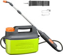 ES4-PRO Electric Sprayer 1 Gallon Built-in 4000mAh,Rechargeable Battery Powered Sprayer with Telescopic Wand,Plant Mister,Kitchen Cleaning,Indoor Watering Can for Plants (Green) by GreenHaven Gardens