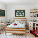 Sports Room Decor for Boys, Baseball Basketball Wall Decor Banner, Wall Hanging Banner Flag, Inspirational Game Day Wall Flag Home Playroom Boys Room Decor, Banner for Room by TinyTreasures Baby Boutique