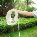 1.5"30M-98ft Lay-Flat Hose Pool Cleaning Belt Water Discharge Pump Hose With Aluminum Clamps Fittings Fire Hose Length Connection Hose Sump Pump Well Pump for House Garden and Irrigation Firehose by GreenHaven Gardens