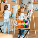 Washable Paint Set for Kids 6 Colors, Non Toxic Kids Painting Set, Tempera Bulk Paint 8 oz, Classroom Paints for Toddlers Art, craft, Home Finger Paints projects by TinyTreasures Baby Boutique