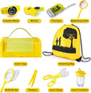 Bug Catcher Kit & Outdoor Explorer Kit for Kids, 10 Pcs Bug Catching Kit with Toy Cage, Backpack, Flashlight, Manifying Glass, Toy Net, Outdoor Exploration Toys Gift for Boys Girls 3-12 by TinyTreasures Baby Boutique
