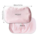 Hooyax Muslin Baby Lounger Cover Soft Organic Cotton Slipcover Fits Newborn Lounger for Baby Boys and Girls (Pink) by TinyTreasures Baby Boutique