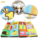 teytoy My First Soft Book,Nontoxic Fabric Baby Cloth Books Early Education Toys Activity Crinkle Cloth Book for Toddler, Infants and Kids Perfect for Baby Shower -Pack of 6 by TinyTreasures Baby Boutique