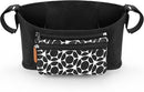 Accmor Universal Stroller Organizer with Detachable Phone Bag, Stroller Bag Caddy Organizer Stroller Accessories for Uppababy, Baby Jogger, Nuna, Doona, Britax Strollers by TinyTreasures Baby Boutique