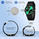Kids Analog Watch Boys Girls, 30M Waterproof, Sports Watch for Boys, Easy to Read Children's Thin Dial Wrist Watches with Soft Band, for Ages 5-15 Kids Great Birthday Gifts Christmas Day by TinyTreasures Baby Boutique