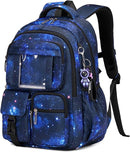 Kids Backpack for Girls Boys School Bags for Middle School Students Book Bag for Elementary Primary Kawaii Ita Backpack, Galaxy Astronaut by TinyTreasures Baby Boutique