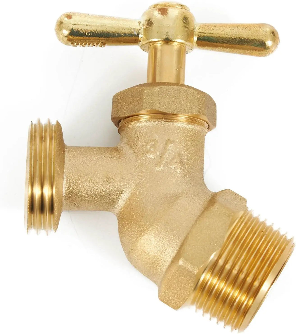 Good Ideas Rain Wizard 50 Gallon Plastic Outdoor Home Rain Barrel Water Storage Collector with Brass Spigot and Flat Back Design, Terra Cotta (2 Pack), photo 6 of 6