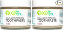 Uncle Harry's Anise Remineralizing Toothpaste | Natural Whitening Tooth Paste Freshens Breath & Promotes Enamel | Vegan Fluoride Free Toothpaste (2 Pack) by CozyNest Decor