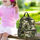 Toddler Backpack for Boys Girls - 12 Inch Green Camo Kids Backpacks Preschool Kindergarten Lightweight Waterproof Schoolbag Book Bag for School by TinyTreasures Baby Boutique