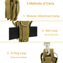 Depring Tool Holster Sheath Universal Multi Pockets Tool Organizer Heavy Duty Construction MOLLE Pouch by GreenHaven Gardens