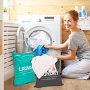 2 Pcs Large Travel Laundry Bag Waterproof Wet Dry Bag Washable Dirty Clothes Bag for Gym Clothes Laundry Wet Clothes Swimming Yoga by TinyTreasures Baby Boutique