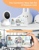 ARENTI Baby Camera Monitor, 2K/3MP WiFi 6, Smartphone App, Super Night Vision, Crying Detection, Auto Tracking, Temp&Humidity Sensor, Cloud&SD Card Storage (D3) by TinyTreasures Baby Boutique
