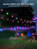 Govee Smart Outdoor String Lights 2, 96ft RGBIC Outdoor Lights with Dimmable Warm White LED Bulbs, 47 Scene Modes for Patio, Backyard, IP65 Waterproof, Works with Alexa, App Control by CozyNest Decor