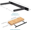Hidden Shelf Brackets ， Floating Shelf Bracket (Additional Brackets -NO Kits) 16 Inch -2 Pcs by CozyNest Decor
