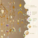 310 Pcs DIY Crystal Sun Catchers Indoor Window, Hanging Prism Suncatcher for Window, Gold DIY Suncatcher Kit, Glass Crystal + Alloy Accessories Sun Catcher Crafts for Adult, DIY for Mom… by GreenHaven Gardens