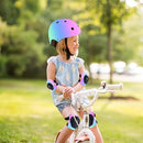 Kids Bike Helmet Set Adjustable for Children, Boys, Girls and Teenagers Aged 3-8 Years Includes Elbow, Knee, Wrist Guards Children's Helmet Protection Set for Bikes SkateboardsRollerskates by TinyTreasures Baby Boutique