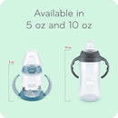NUK Small Learner Tritan Cup, 5 oz, 6+ Months – BPA Free, Spill Proof Sippy Cup by TinyTreasures Baby Boutique