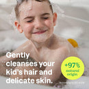 ATTITUDE Shampoo and Body Wash for Kids, EWG Verified Hair and Body Cleanser, Dermatologically Tested Soap, Plant and Mineral Based Bath Products, Vegan, Refillable Bottle, Vanilla and Pear, 16 Fl Oz by TinyTreasures Baby Boutique