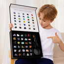 Rock Collection for Kids - 30 Pcs Rocks, Gemstones & Crystals Kit with Learning Guide,Mineral Education Set Geology Science STEM Toys, Earth Science Activity,Gifts for Boys & Girls by TinyTreasures Baby Boutique