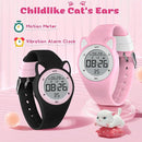 Kids Watches for Girls Boys Digital Sport Watch with Step Counter Pedometer Vibration Alarm Clock, No App Waterproof Fitness Tracker Kids Watch Boys Girls Teens Students Ages 5-16 by TinyTreasures Baby Boutique
