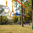 Kids Ninja Monkey Bars 2 Packs for Slackline Accessories for Slackline Obstacle Course for Backyard Attachments to Most Any Home Playground Equipment Sets by TinyTreasures Baby Boutique
