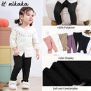 U·nikaka Toddler Baby Girls Pants Ribbed Infant Pants Leggings Toddler Baby Girl Bottoms Leggings 2 Packs by TinyTreasures Baby Boutique