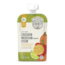 Serenity Kids 6+ Months World Explorers Chicken Mexican Stew Baby Food Pouches - Puree Pouch with Ethically Sourced Chicken & Organic Veggies - BPA-Free - 3.5 Oz, 12 Pack by TinyTreasures Baby Boutique
