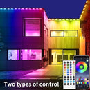 Permanent Outdoor Lights,200ft RGB Eave Lights with App Control Remote,IP67 Waterproof LED Light,Music Sync Outside Light for House,Halloween,Roof,Garden,Christmas Decorations by GreenHaven Gardens