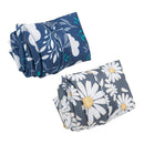 ALVABABY 2pcs Cloth Diaper Wet Dry Bags Waterproof Reusable with Two Zippered Pockets Travel Beach Pool Daycare Soiled Baby Items Yoga Gym Bag for Swimsuits or Wet Clothes L12208 by TinyTreasures Baby Boutique