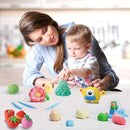 A‌RTPAR Air Dry Clay 156 Colors,Modeling Magic Clay for Kids Bulk Kit, Soft & Non Sticky,Non-Toxic Art and Crafts Supplies for Classroom Projects, Creative Toys Family Party Games for Boys & Girls by TinyTreasures Baby Boutique