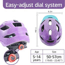 OnBros Kids Bike Helmet - Bike Helmets for 5-14 Boys or Girls with Visor, Children Bicycle Helmet for Skateboard Mountain Scooter Road Cycling, Lightweight and Adjustable 50-57CM by TinyTreasures Baby Boutique