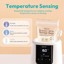 NCVI Breastmilk Storage Bags, 180 Count Milk Storage Bags for Breastfeeding, 7oz Breast Milk Storage Bags with Temp-Sensing, Doubled-Sealed, Hygienically, Self Standing, Easy Pour Spout, BPA Free by TinyTreasures Baby Boutique