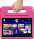 Tablet for Kids, 10 Inch Kids Tablet Android, 64GB, Octa-Core, WiFi 6, Big Battery, Google Kids Space, Parental Control 1280 * 800 HD Display Pink by TinyTreasures Baby Boutique