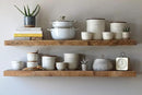Urban Legacy Deep Floating Shelves | Reclaimed Barn Plank Deep Floating Shelves with Low Profile Brackets | High Weight Capacity (24" x 11" x 2") by CozyNest Decor