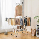 Giantex Clothes Drying Rack, Foldable Laundry Drying Rack with with 6-Level Adjustable Height, High Hanger Design, Side Clips, Space Saving Collapsible Laundry Drying Rack by CozyNest Decor