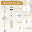 6 Pcs Thank You Gifts for Women Crystal Suncatcher Thank You with Engraved Message Hanging Sun Catcher Ornament for Windows Friend Teacher Coworkers Appreciation Christmas Gratitude Gift by GreenHaven Gardens