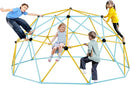 VEVOR Climbing Dome, 10FT Geometric Dome Climber Play Center for Kids 3 to 10 Years Old, Jungle Gym Supports 750LBS and Easy Assembly, with Climbing Grip, Outdoor Backyard Play Equipment for Kids by TinyTreasures Baby Boutique