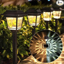 LeiDrail Solar Pathway Lights 8 Pack Solar Garden Lights with 2 Modes Waterproof Outdoor Path Light Warm White/Cool White LED Landscape Lighting for Yard Lawn Sidewalk Driveway Garden by GreenHaven Gardens