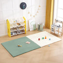 Baby Play Mat 48"x48" – Thick, Non-Slip Foam Mat for Babies and Toddlers. Foldable, Scrubbable, Odorless, and Soft, Ideal for Playpens, Crawling, and Indoor Playtime-Green by TinyTreasures Baby Boutique