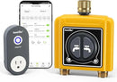 RAINPOINT WiFi Water Timer with Brass Inlet & Outlet，2 Zone WiFi Hose Timer for Lawn,WiFi Sprinkler Controller via APP/Voice Control,Automatic Watering System by Time/Weather/Quantity/Soil Moisture by GreenHaven Gardens